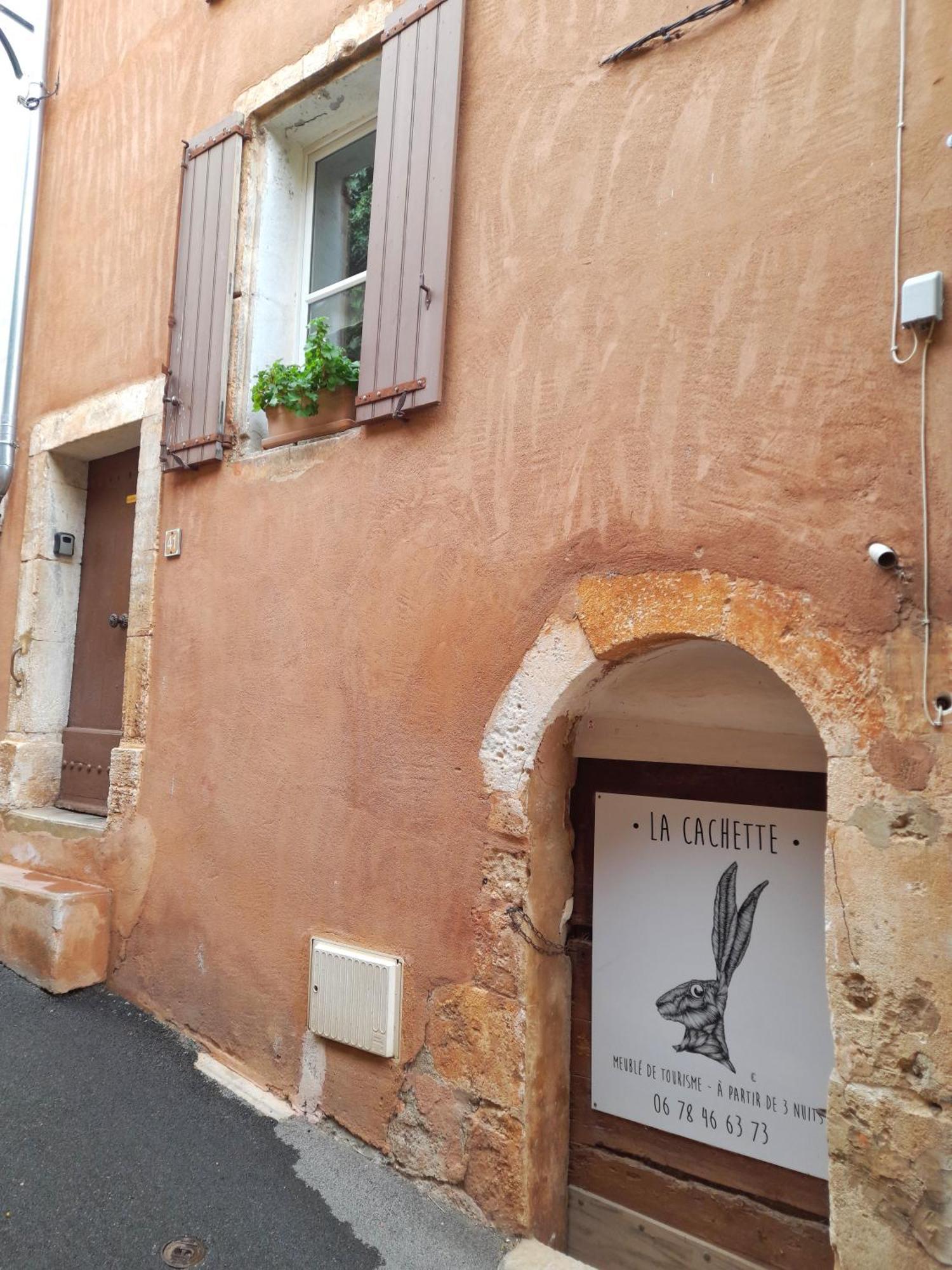 La Cachette Centre Village Roussillon en Isere Exteriör bild